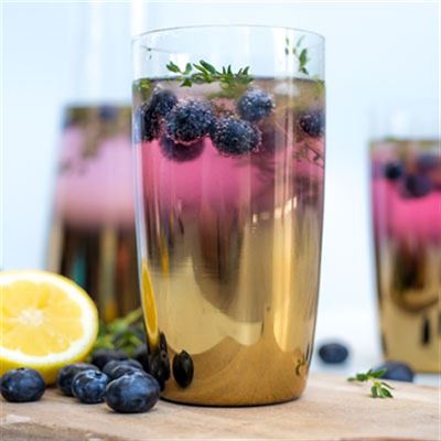 Blueberry and Thyme Cocktail