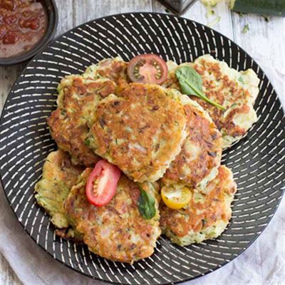 Zucchini and Ricotta Fritters - Recipe by My Kitchen Stories
