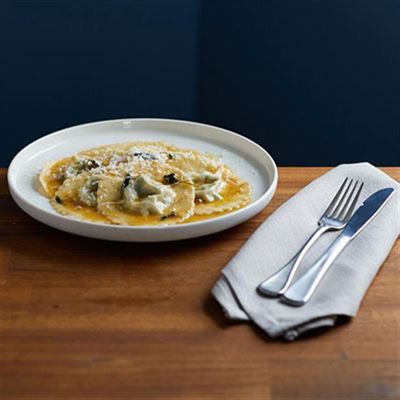 Spinach, Parmigiano Reggiano Tortelli - Chef Recipe by Marcello Farioli