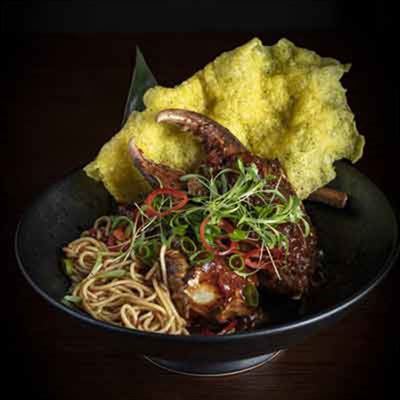 Singapore Chilli and Truffle Mud Crab - Chef Recipe Adam Dundas-Taylor