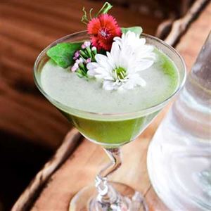 Matcha Martini - Recipe by Elixba Herbal Alchemy Bar & Restaurant.