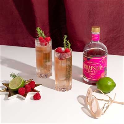 Rhapsody Ruby Gin Cocktail by Australian Distilling Co.