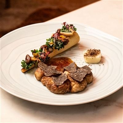Truffle Mushroom Steak- Chef Recipe by Luca Spagnolo