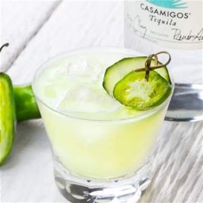 Casamigos Spicy Cucumber Jalapeno Margarita Recipe by Casamigos 