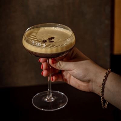 Hazelnut Espresso Martini - Recipe by Pitchfork Restaurant 