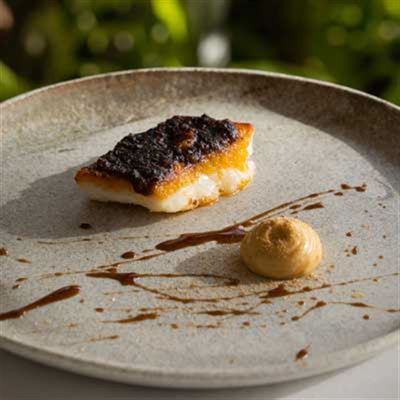 Coral Trout with Beef XO Prawn Emulsion - Chef Recipe by Josh Child