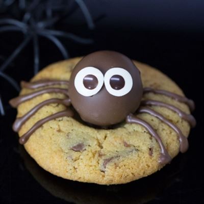 Spider Peanut Cookies by Chef Kirsten Tibballs