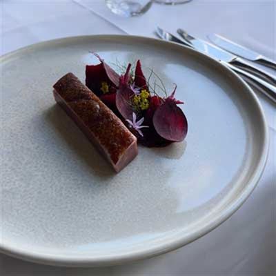 Dry-aged Duck Breast, Beetroot and Dates - Chef Recipe by Chathun Perera.