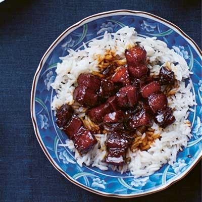 Pork Belly in Black Vinegar - Recipe by Suzie Lee.