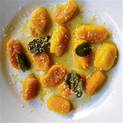 Pumpkin Gnocchi Fried in Sage Butter - Recipe by Letitia Clark