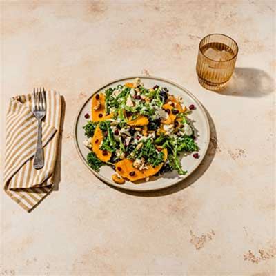 Maple-roasted Pumpkin Salad with Vegan Cashew Dressing - Recipe by Maple from Canada