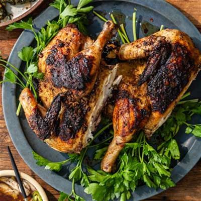 Barbequed Whole Chicken - Recipe by Fadi Kattan