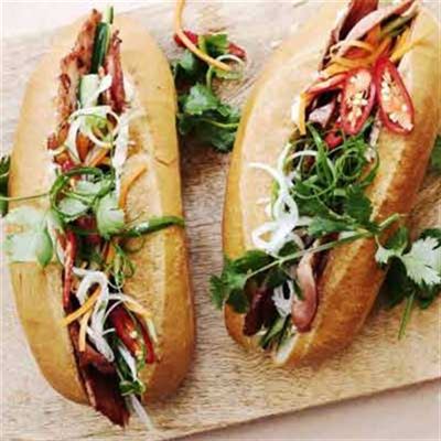 Crispy Bacon Banh Mi - Chef Recipe by Justine Schofield