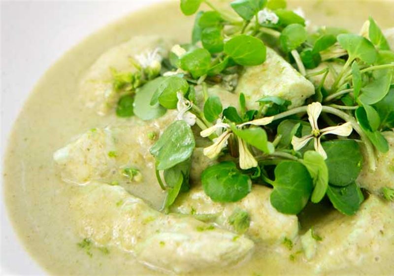 Green Chicken Curry - Recipe by 4 Ingredients