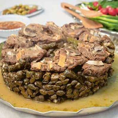 Mahshi Warak Enab (Stuffed Vine Leaves) - Recipe by Karima Hazim Chatila & Sivine Tabbouch