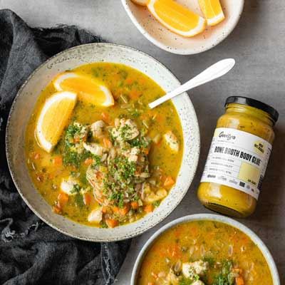 Lemon Orzo Soup - Recipe by Gevity Rx