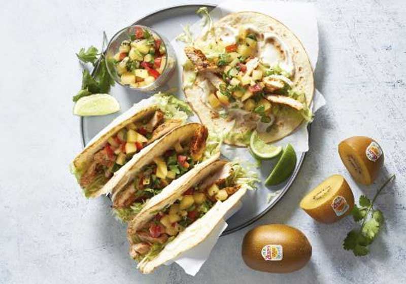 Zespri Chicken Tacos