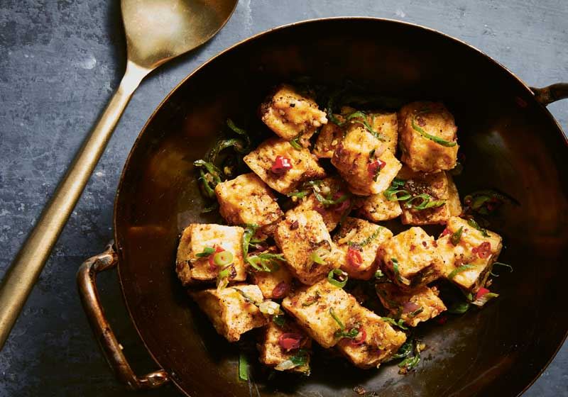 Five-spiced Salt and Pepper Tofu - Recipe by Diana Chan