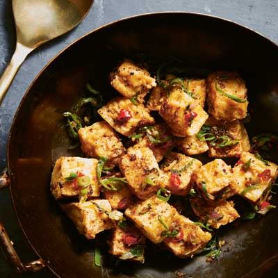 Five-spiced Salt and Pepper Tofu - Recipe by Diana Chan