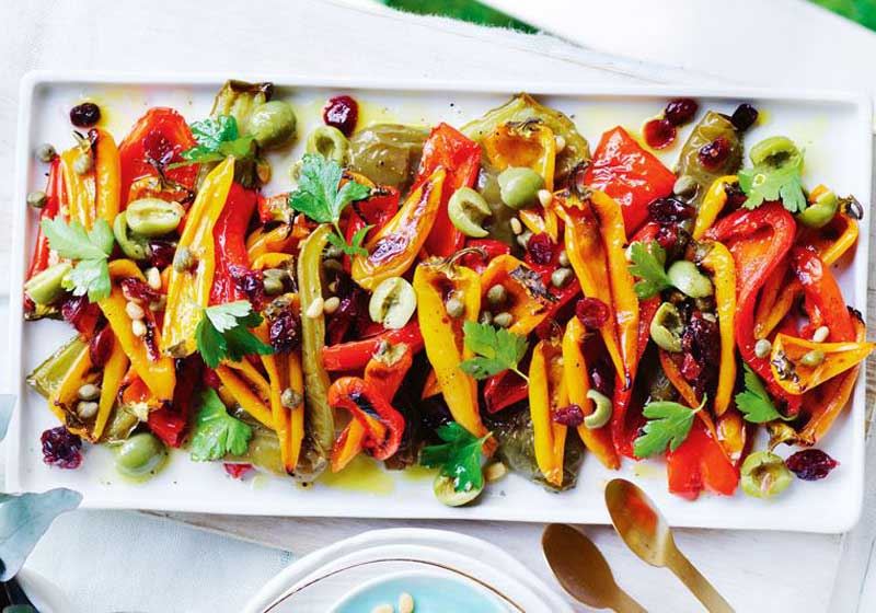 Roasted Capsicum Salad