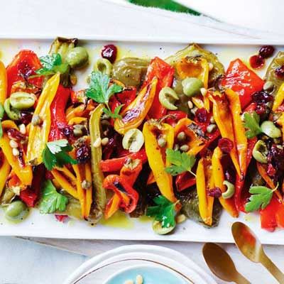 Roasted Capsicum Salad