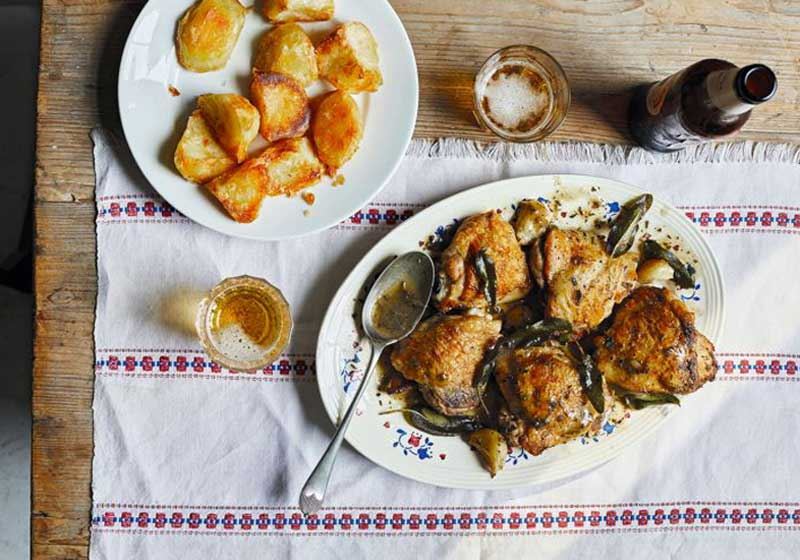 Mum's Crispy Beer Chicken - Recipe by Angelo Coassin