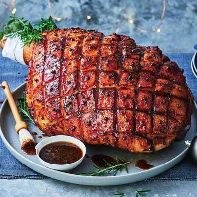 Guinness, Mustard and Maple Glazed Ham - Recipe by Luke Mangan