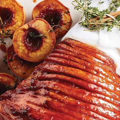 Rum and Cola Glazed Ham