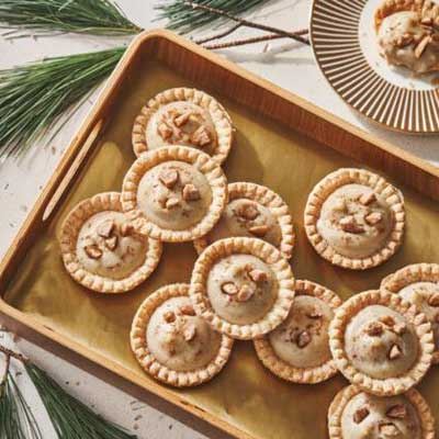 Maple Eggnog Tarts