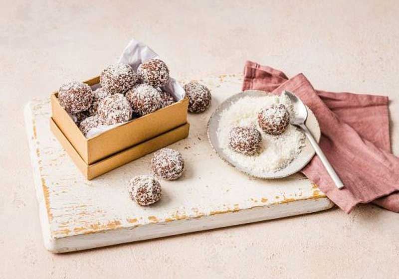 Maple Rum Balls