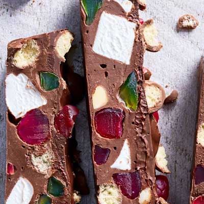 Christmas Rocky Road