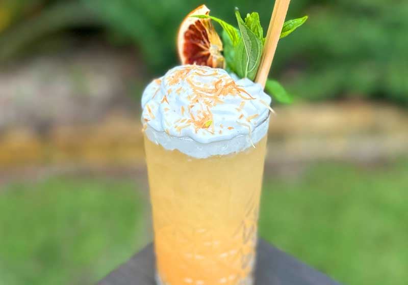 The Girl from Ipanema Cocktail - Recipe by Tilly's Garden Mixologist Philip Jones