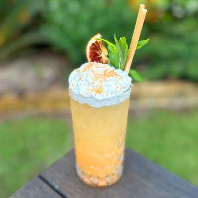 The Girl from Ipanema Cocktail - Recipe by Tilly's Garden Mixologist Philip Jones