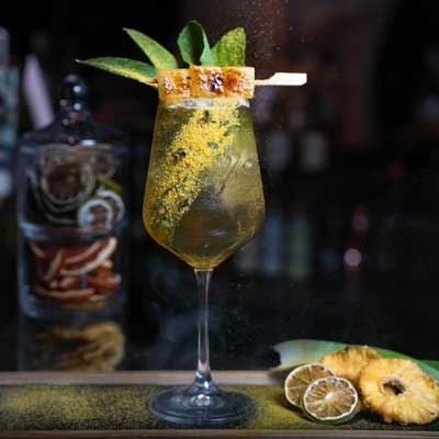 The Pineapple Cocktail - Recipe by Amell Jiang