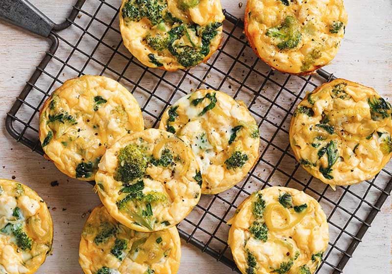 Mini Leek Frittatas