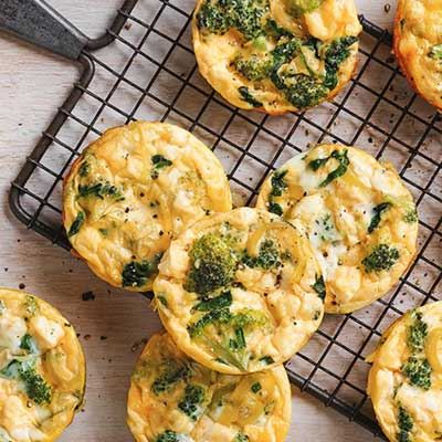 Mini Leek Frittatas