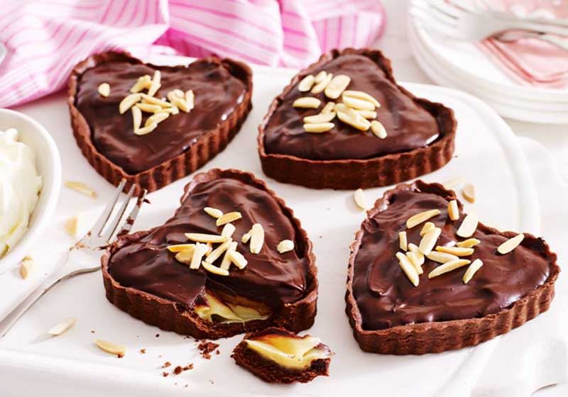 Chocolate Caramel Tarts