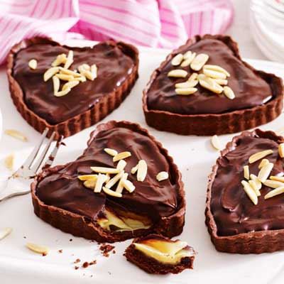 Chocolate Caramel Tarts