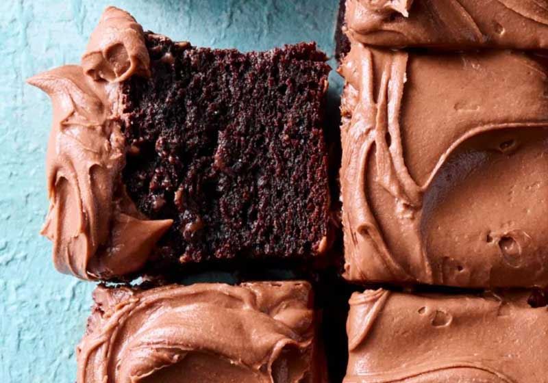 Chocolate Brownie Slab Cake