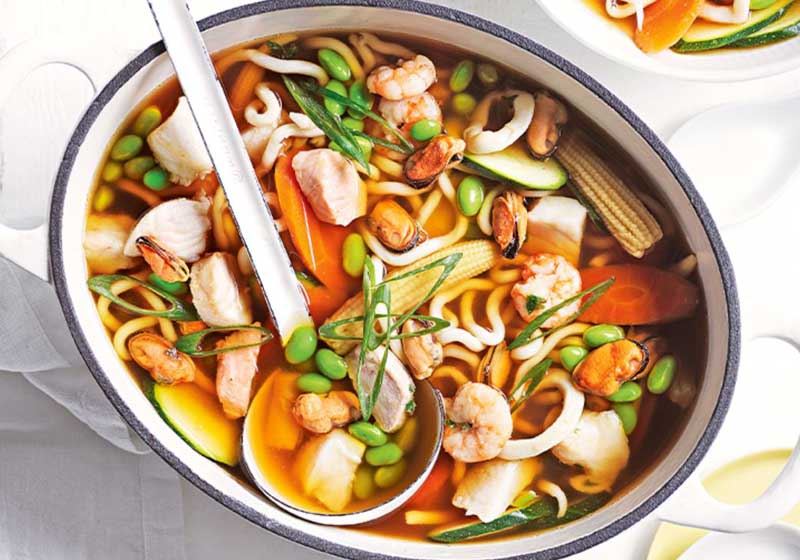 Japanese-style Seafood Hot Pot