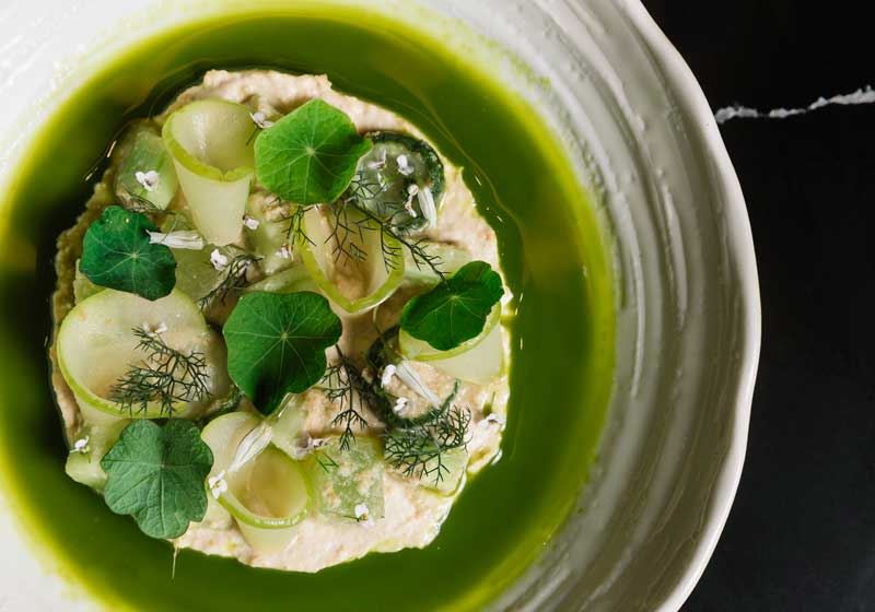 Cucumber, Honeydew, Apple, Sunflower Seed and Achaar - Chef Recipe by Migo Razon