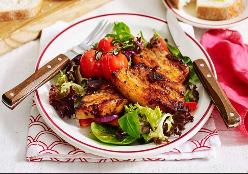 Italian Pork Spare Ribs and Roasted Cherry Tomato