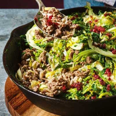 Cabbage and Mince One-pan Casserole