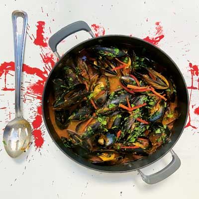 Jojo's Mussels - Recipe by Guy Mirabella