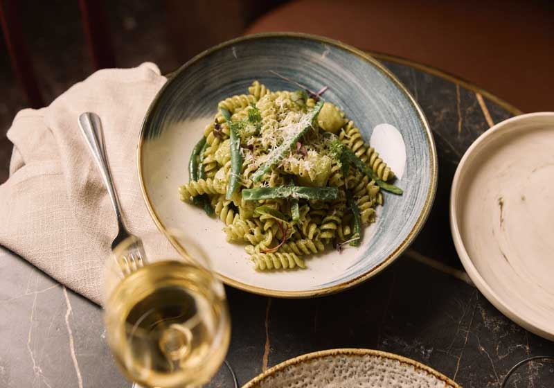 Pesto alla Ligure - Chef Recipe by Mattia Senesi