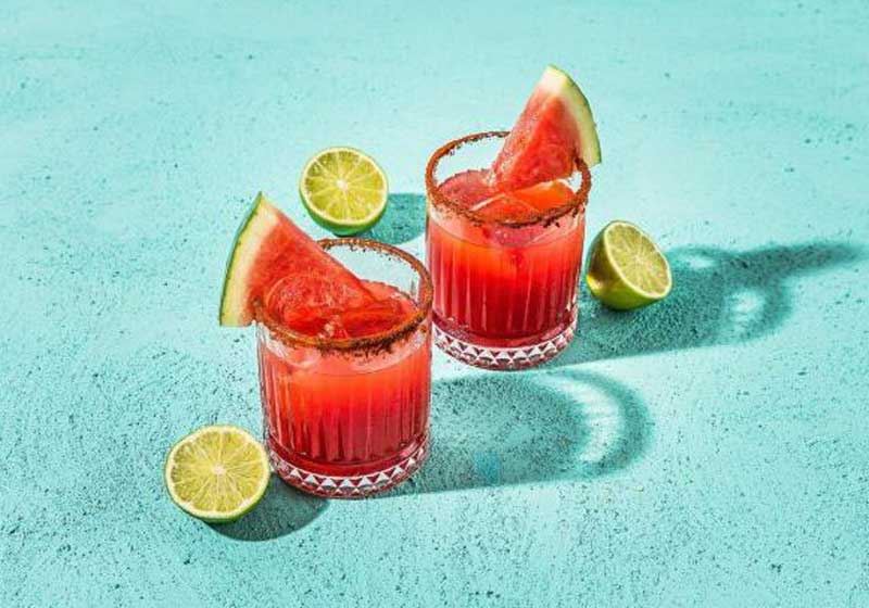 Maple Spicy Watermelon Margarita