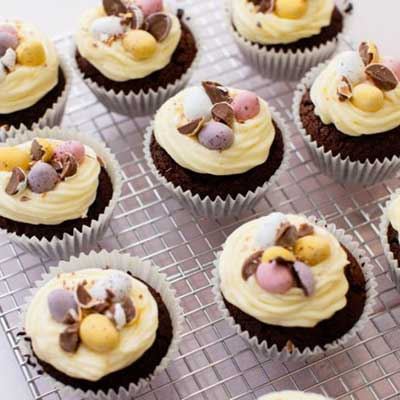 Maple Easter Cupcakes