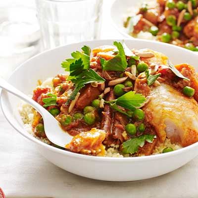 Fish and Pumpkin Tagine