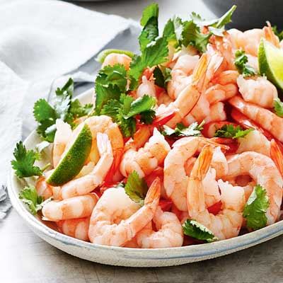 Prawn Cocktail with Spicy Mango Sauce