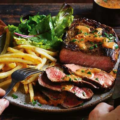 Old School Steak Diane